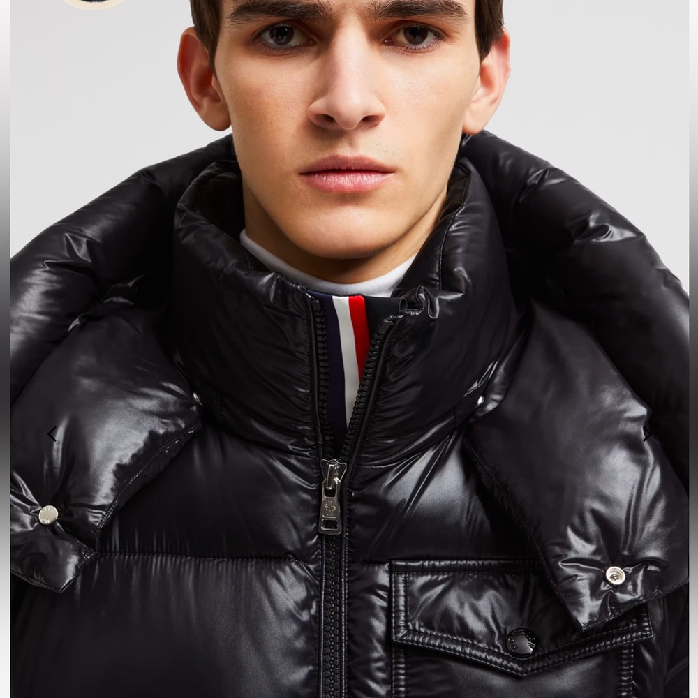 Moncler Montbeliard Giubbotto Puffer Coat black size Medium Unisex - Picture 15 of 16